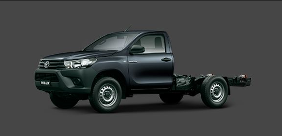 Hilux · Chasis Cabina DX 4x4 · Gris Oscuro Metalizado (1G3)