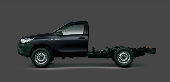 Hilux · Chasis Cabina DX 4x4 · Negro Mica (218)