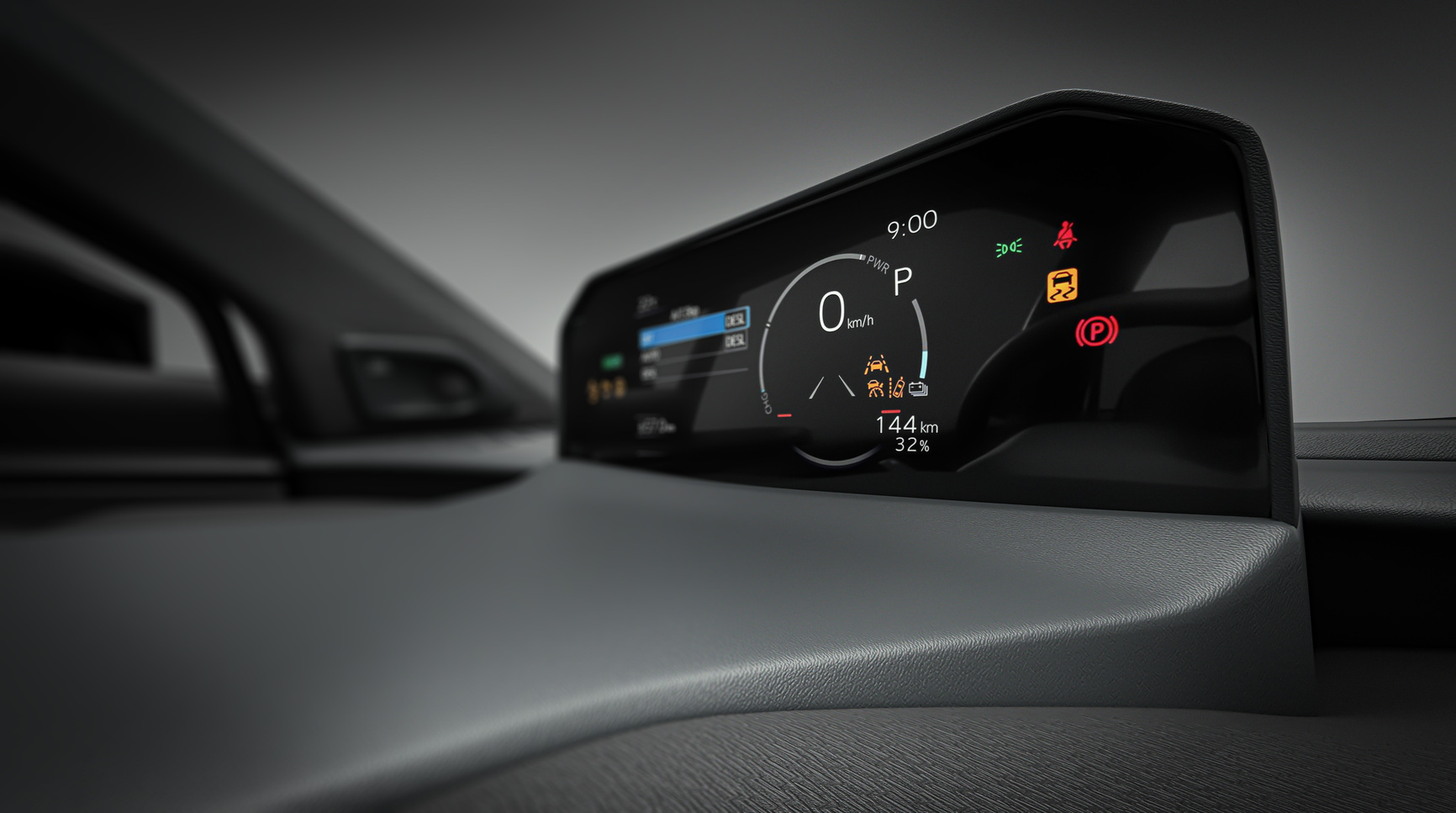 BZ4X Â· BEV 4WD Â· interior