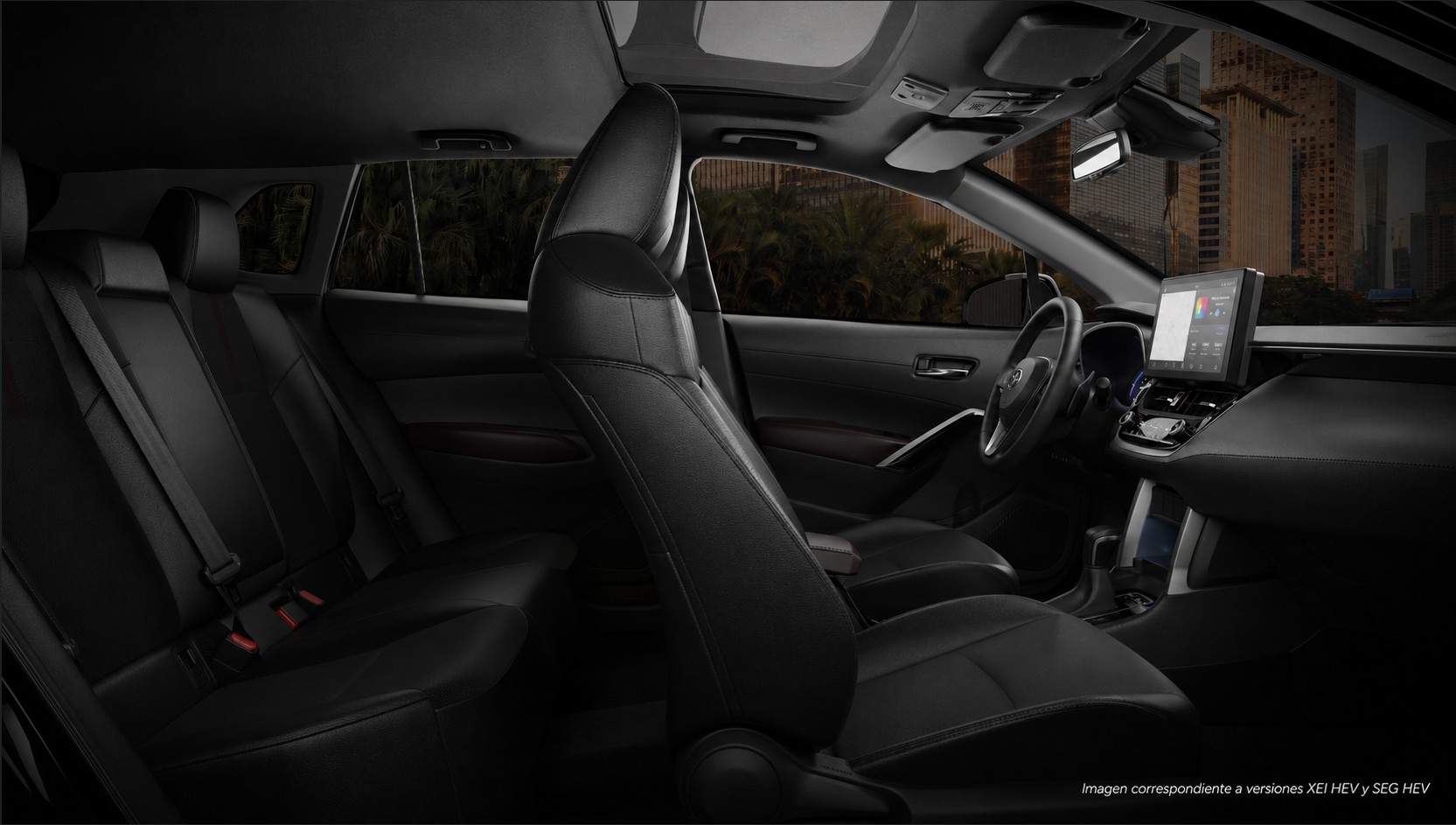 Corolla Cross Â· XLI 2.0 CVT Â· interior