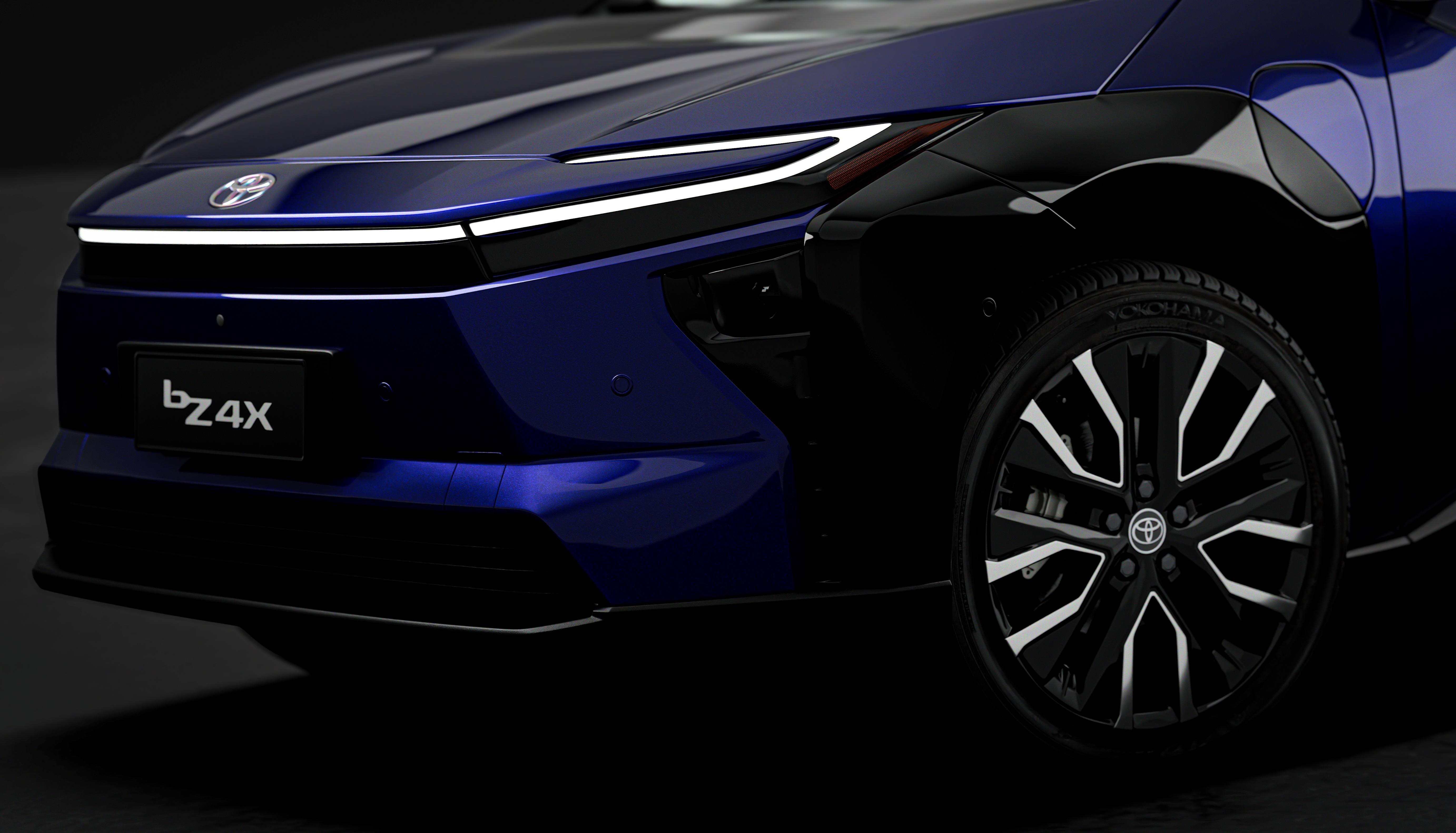 BZ4X Â· BEV 4WD Â· exterior