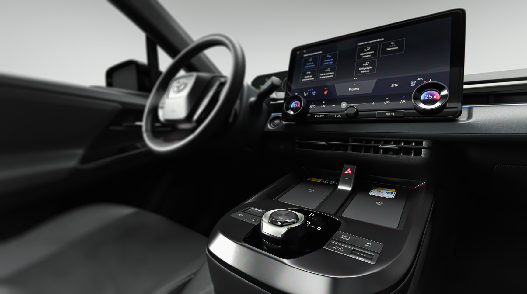 BZ4X Â· BEV 4WD Â· interior