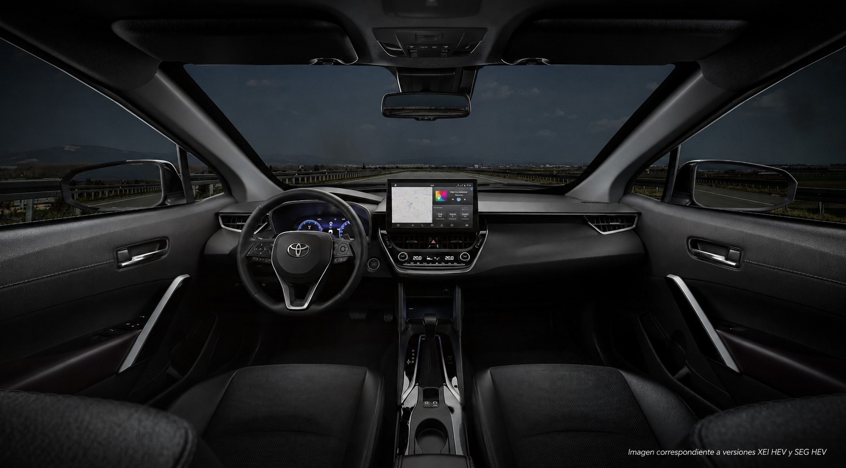Corolla Cross Â· XLI 2.0 CVT Â· interior