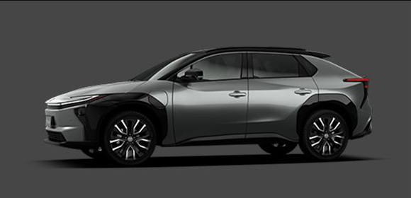 BZ4X · BEV 4WD · Gris metalizado bitono