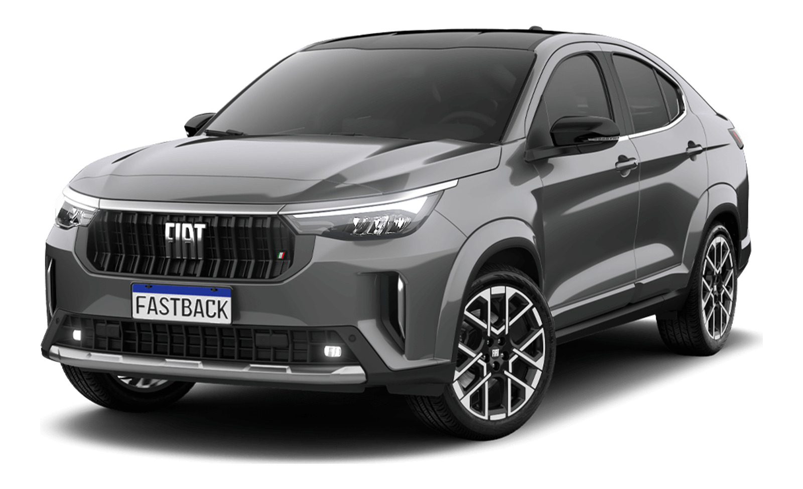 FASTBACK TURBO 270 AT6 - GRIS SILVERSTONE BICOLOR NEGRO
