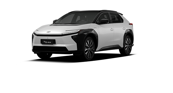 BZ4X · BEV 4WD · Blanco Perlado con Techo Negro Bitono