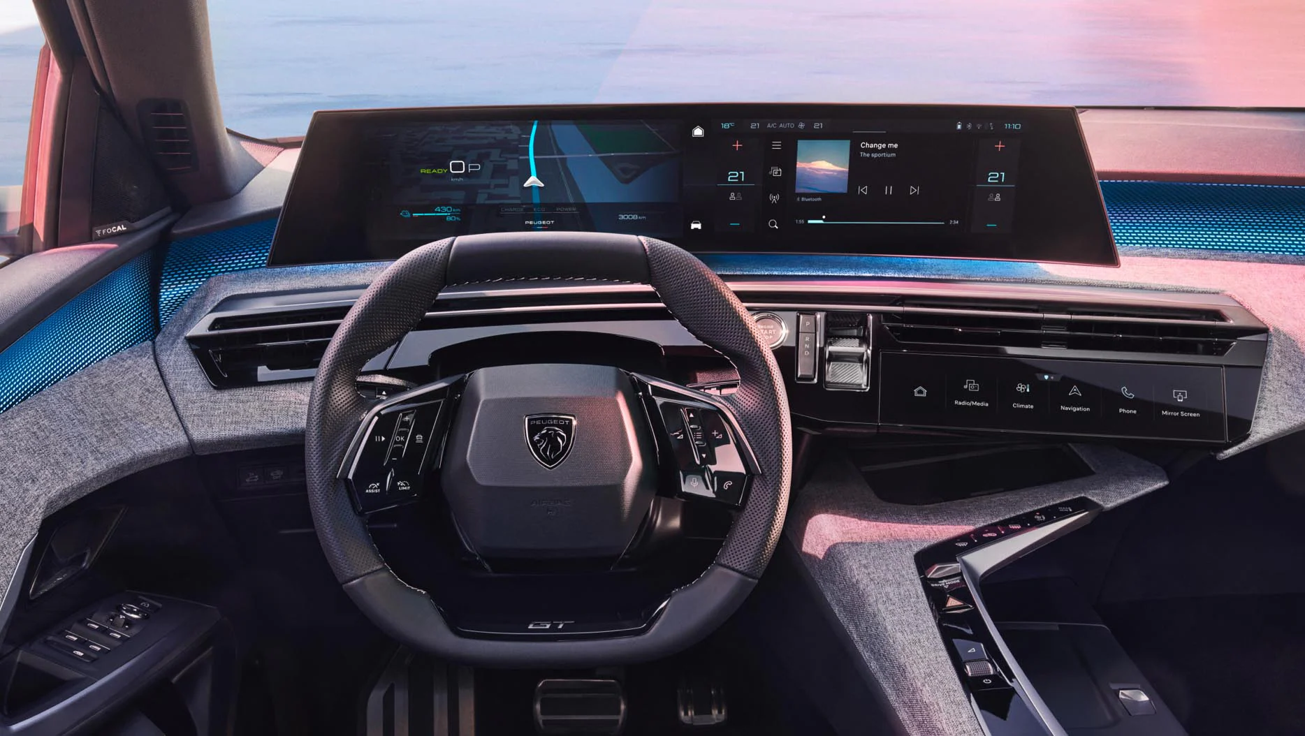 New PEUGEOT Panoramic i-Cockpit®