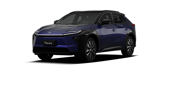 BZ4X · BEV 4WD · Azul metalizado bitono