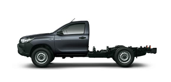 Hilux · Chasis Cabina DX 4x4 · Gris Oscuro Metalizado (1G3)