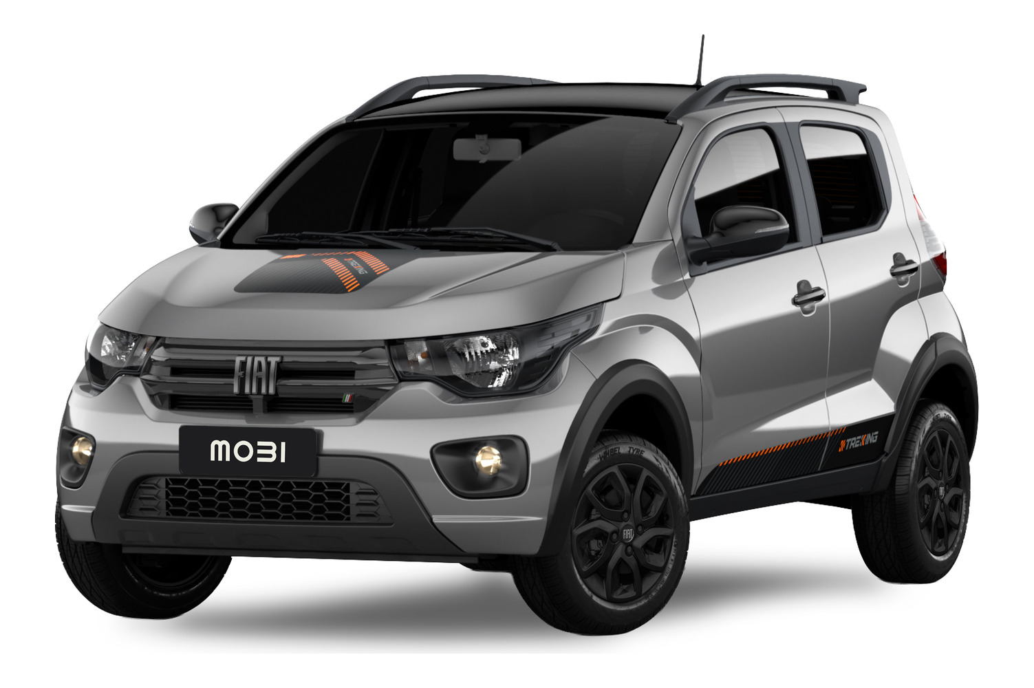MOBI TREKKING 1.0 MT5 - GRIS SILVERSTONE BICOLOR NEGRO