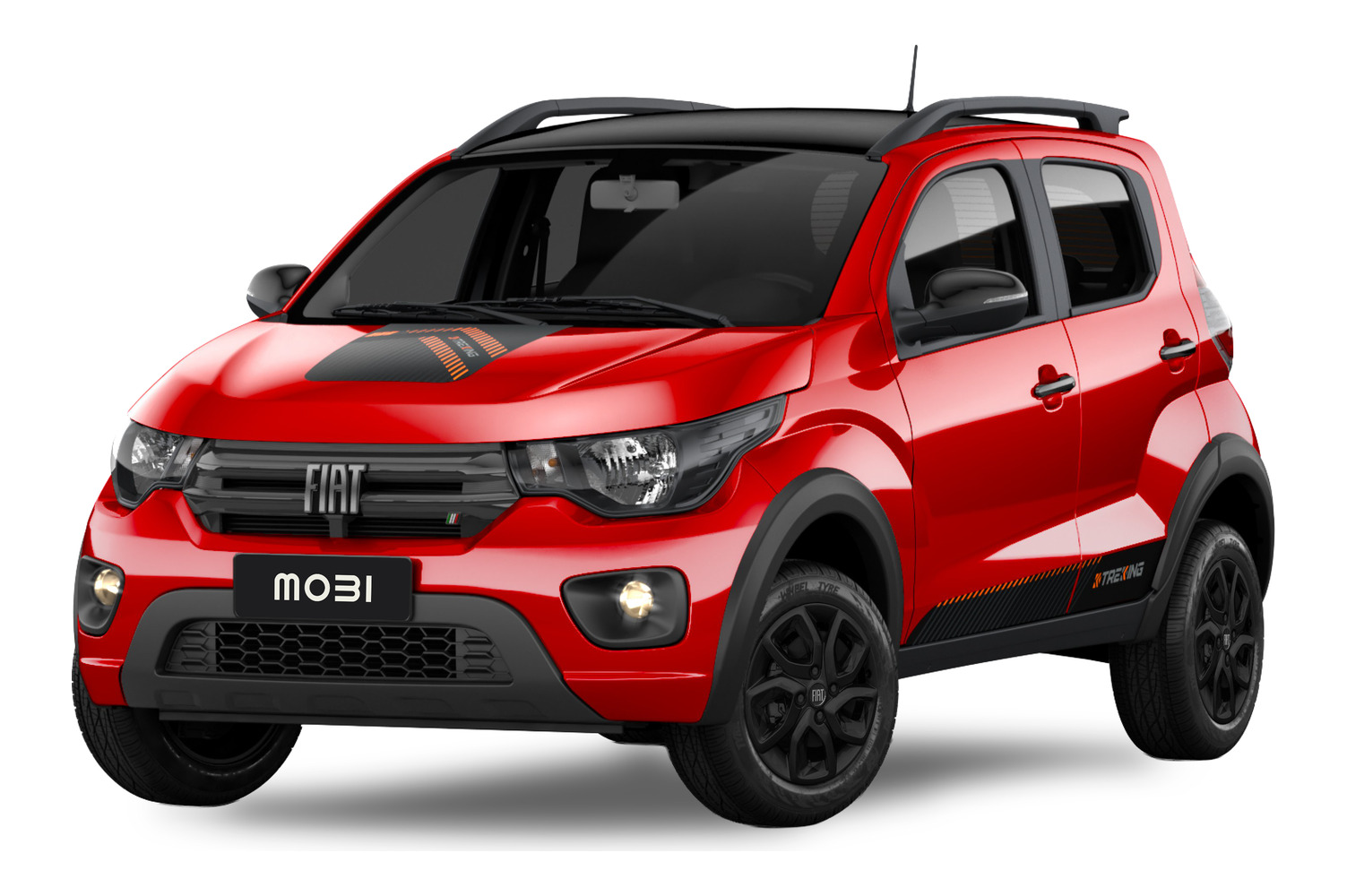 Vista del FIAT Mobi Trekking