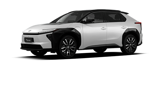 BZ4X · BEV 4WD · Blanco Perlado con Techo Negro Bitono