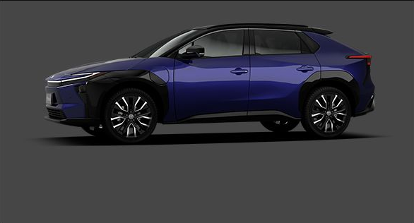 BZ4X · BEV 4WD · Azul metalizado bitono