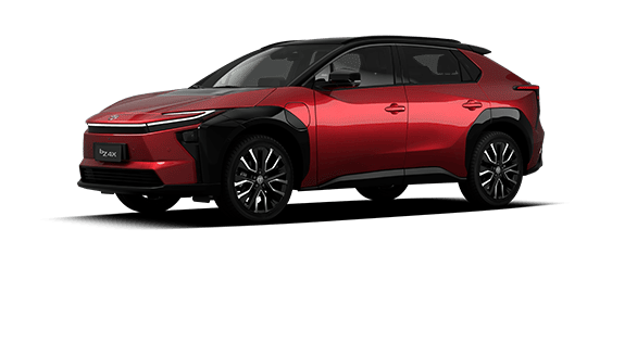 BZ4X · BEV 4WD · Rojo metalizado bitono
