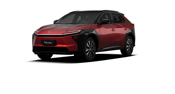 BZ4X · BEV 4WD · Rojo metalizado bitono