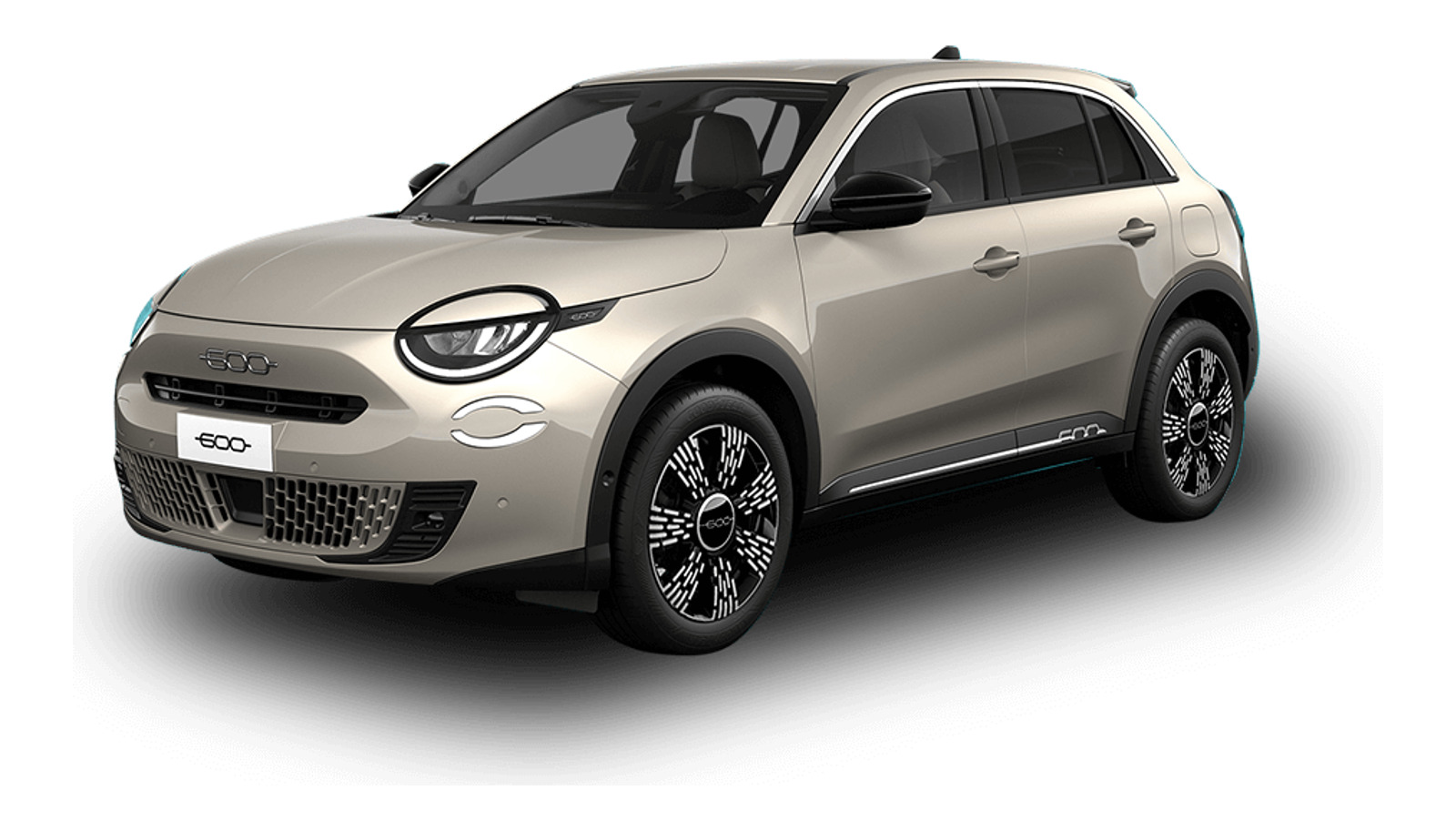 Vista del FIAT 600 hybrid 1.2l eDCT