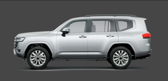 Land Cruiser 300 · VX A/T · Gris Plata Metalizado (1F7)